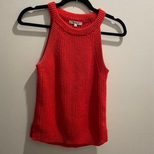 Madewell XS LIKE NEW Knitted Tank Top - Red